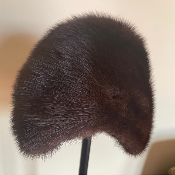 Vintage Mink Gwenn Pennington Fur Hat - Picture 4 of 7